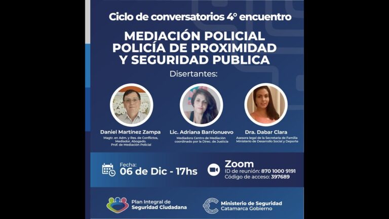 Intervención policial en conflictos vecinales: estrategias optimizadas