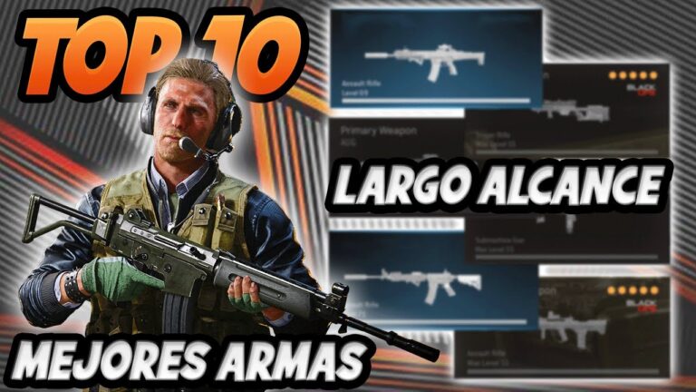 Armas de largo alcance: potencia y precisión