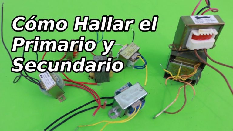 Descubre el primario y secundario del transformador: &iexcl;clave para entender su funcionamiento!