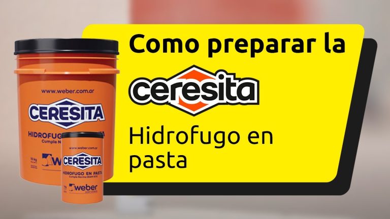 Descubre los secretos de la Ceresita: aprende c&oacute;mo se usa en tus proyectos