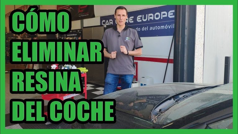 Trucos efectivos para eliminar resina del auto sin esfuerzo