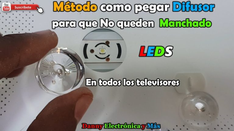 Descubre el secreto para pegar LED de TV de forma f&aacute;cil y segura