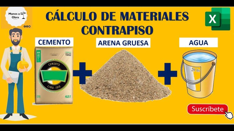 Descubre el cálculo de hormigón para un contrapiso perfecto: ¡la clave para construir con éxito!