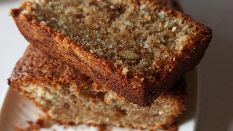 Budín con harina integral esponjoso