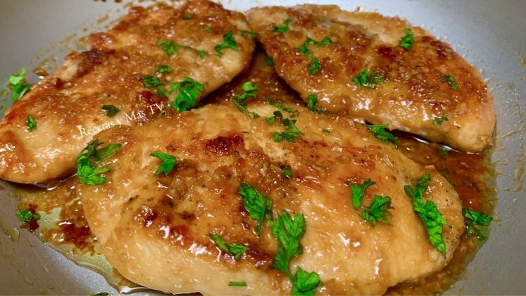 Receta de filetes de pollo al sartén