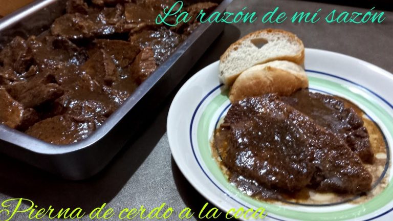 Como hacer pierna de cerdo con coca cola