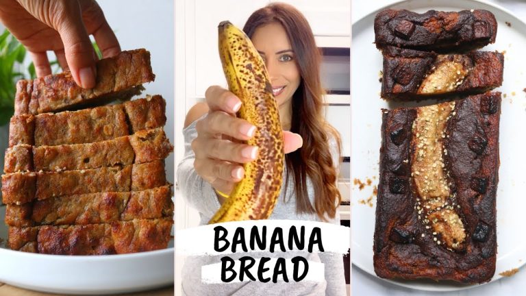 Receta banana bread saludable avena