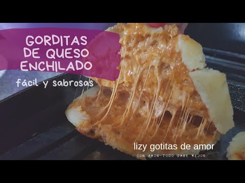 Gorditas de queso enchilado receta