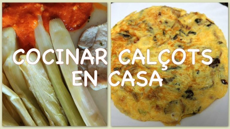 Preparar calcots en casa
