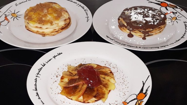 Tartaletas dulces con obleas de empanadillas