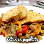 Pinchos con bacalao ahumado