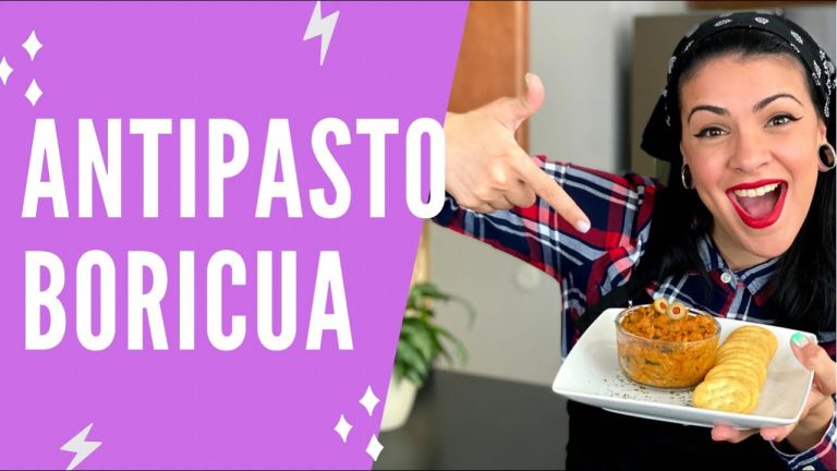 Antipasto de pollo receta puerto rico