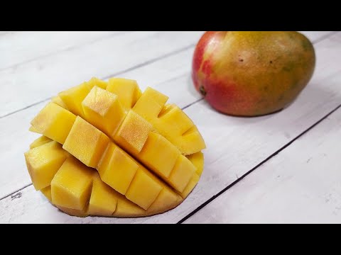 Como pelar el mango facil