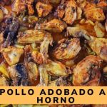 Pollo en champi&ntilde;ones con cola de res