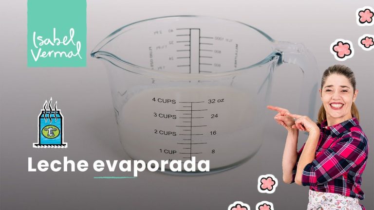 Como se prepara la leche evaporada
