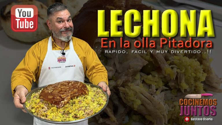 Ingredientes para lechona casera