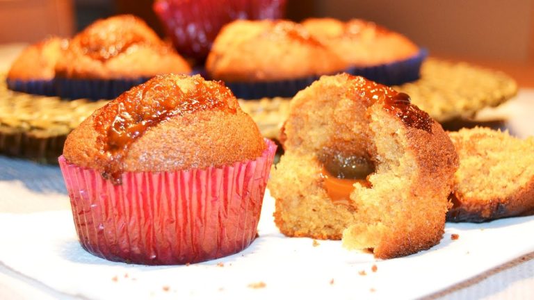 Receta de magdalenas con dulce de leche: &iexcl;deliciosa y f&aacute;cil de preparar!