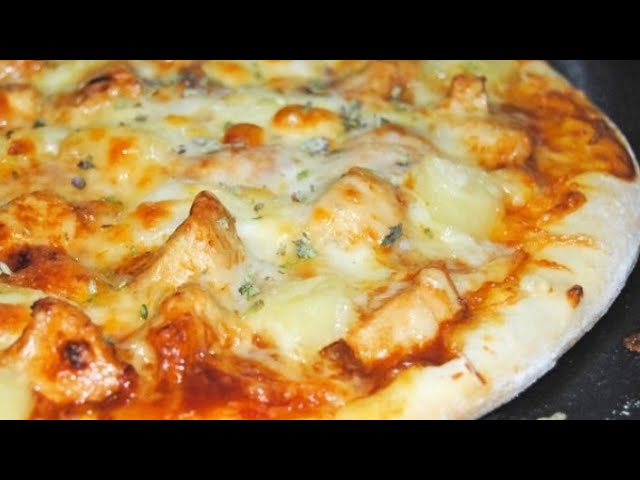 Cómo preparar una pizza casera de pollo: paso a paso