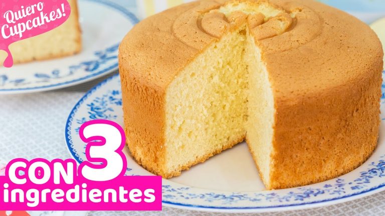 Receta de Queque Esponjoso: Cómo Hacer Un Postre Esponjoso Perfecto