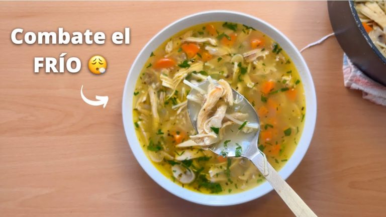 C&oacute;mo preparar una deliciosa Sopa de Pollo Casera