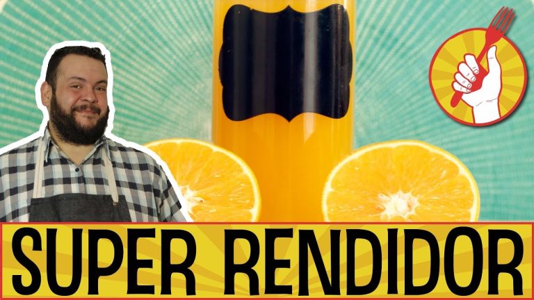 Cómo preparar un concentrado de naranja natural y saludable