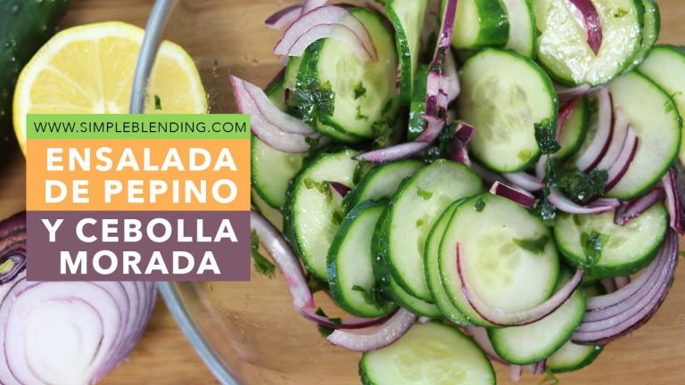 Receta de Ensalada con Cebolla Morada: Una Deliciosa Opci&oacute;n Saludable