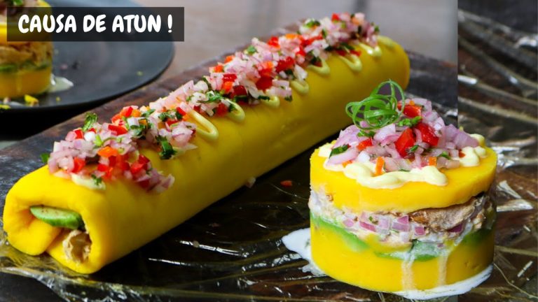 Receta F&aacute;cil de Causa Rellena de At&uacute;n: Delicioso y Saludable