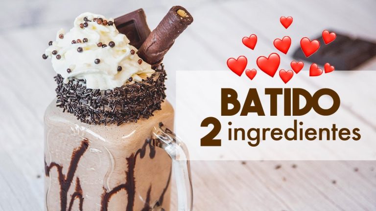 Cómo preparar un delicioso batido de chocolate con helado: paso a paso