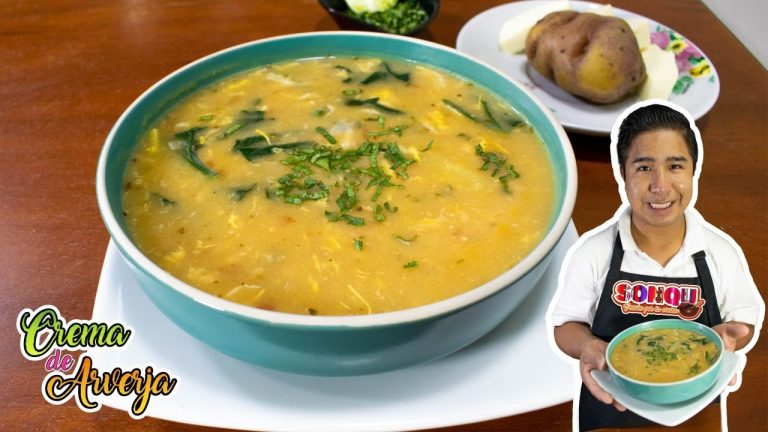 C&oacute;mo hacer una deliciosa Sopa de Crema de Arvejas