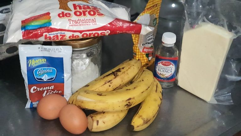 Receta de Pastel de Plátano Casero: ¡Delicioso y Fácil de Preparar!