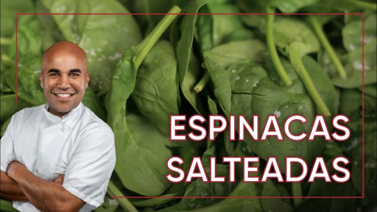 Recetas saludables con espinacas crudas: platos nutritivos y f&aacute;ciles de preparar