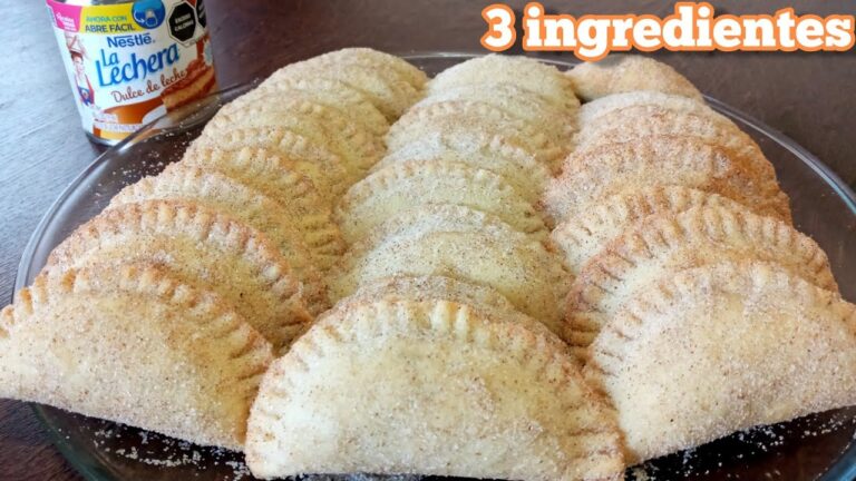 Receta Cl&aacute;sica de Empanadas de Cajeta: Paso a Paso Para el Postre Perfecto