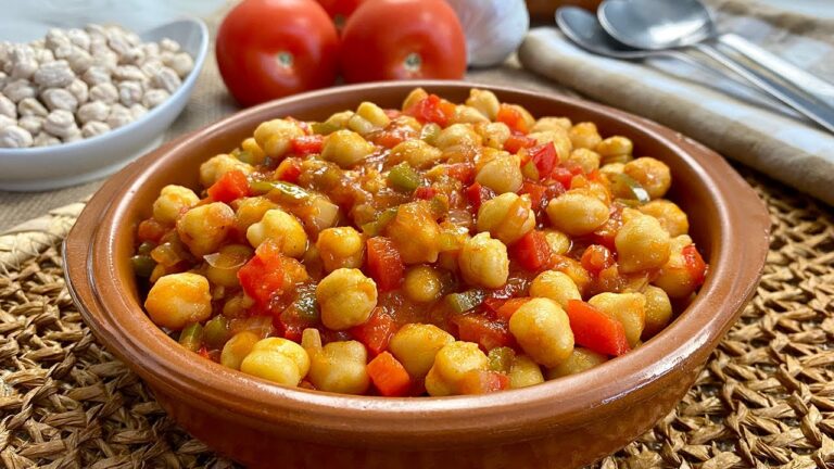 Receta Tradicional de Garbanzos Guisados: Cocina Casera y Saludable