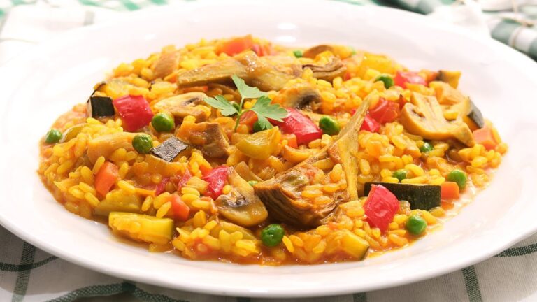 Receta F&aacute;cil y Saludable: Arroz con Verduras Salteadas Paso a Paso