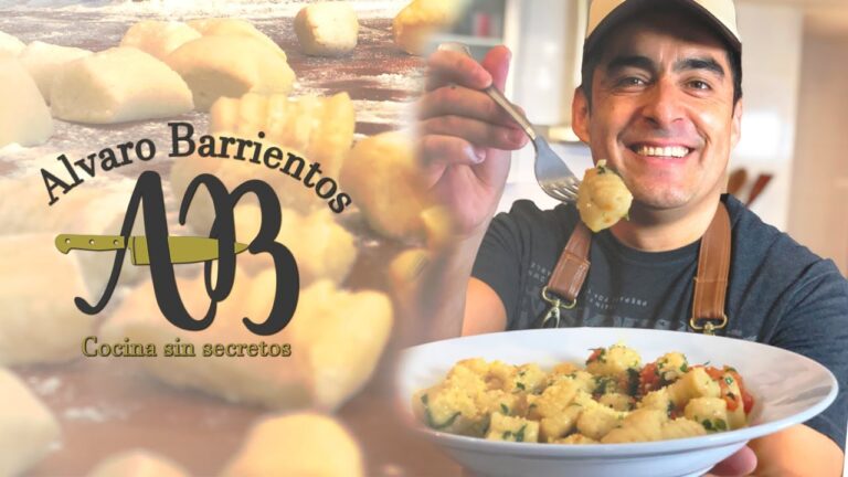 Receta Tradicional de &Ntilde;oquis al Estilo &Aacute;lvaro Barrientos: Paso a Paso