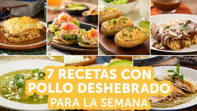 10 Recetas Fáciles y Deliciosas con Pollo Desmenuzado para Cada Día