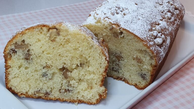 Receta de Queque de Nueces: Delicia Casera Paso a Paso