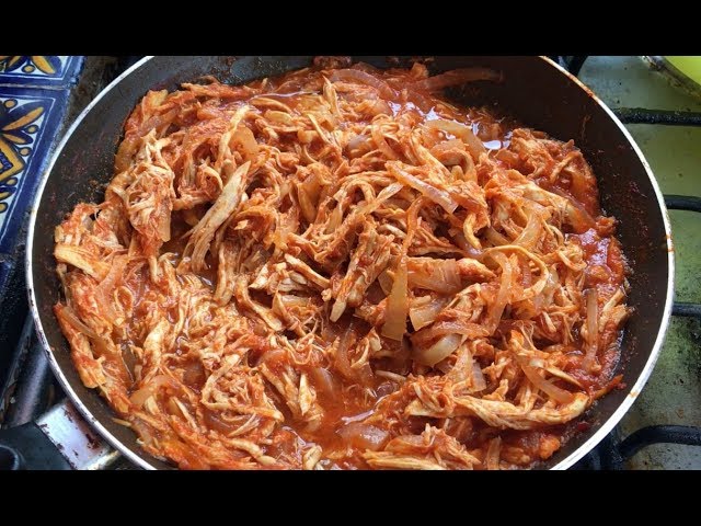 Receta Aut&eacute;ntica de Tinga de Pollo: Pasos Sencillos y Deliciosos