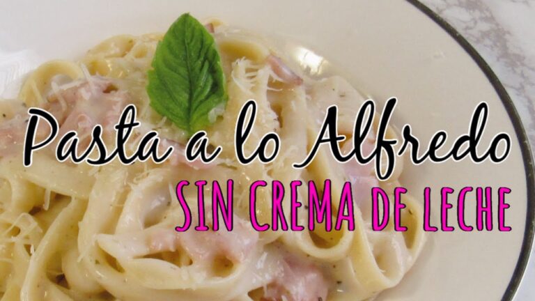 Cómo Preparar Salsa Alfredo Casera sin Crema de Leche: Alternativas Saludables