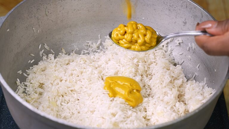 Receta f&aacute;cil y deliciosa de arroz con mostaza: Aprende a prepararlo paso a paso