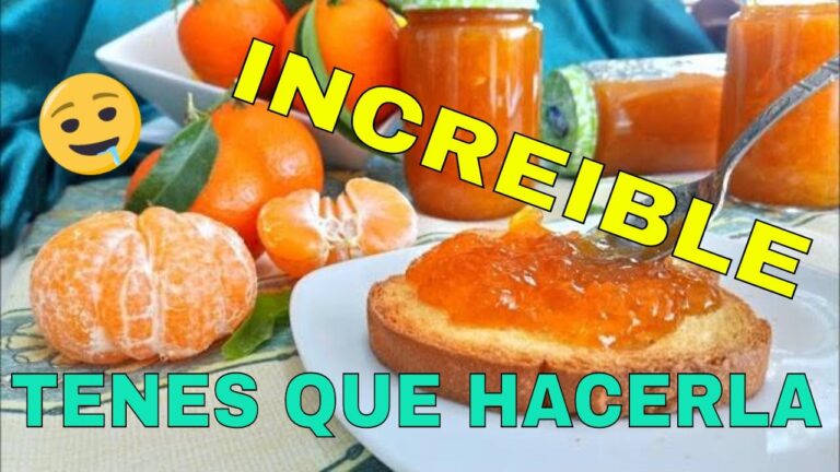 Receta Tradicional de Dulce de Mandarinas Enteras Casero