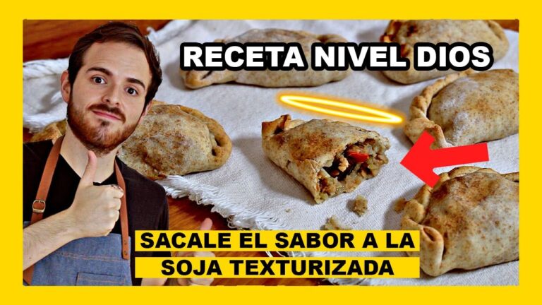 Receta F&aacute;cil y Saludable de Empanadas de Soja: Cocina Vegetariana