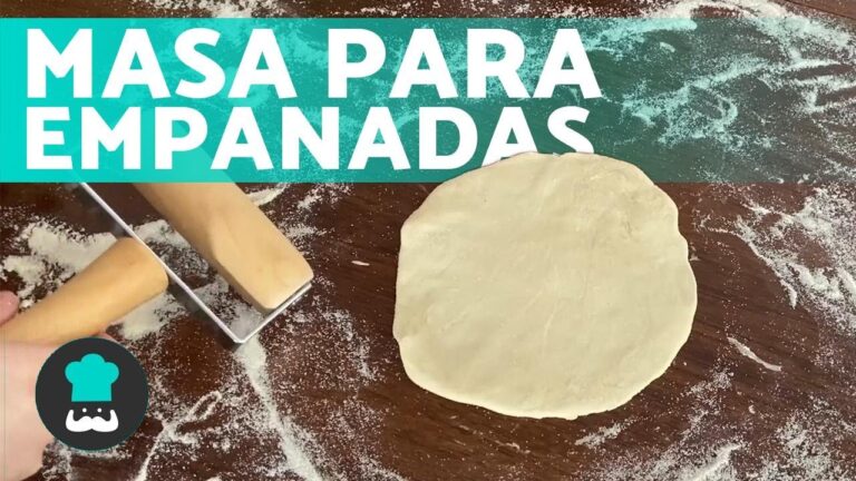 Receta Fácil de Masa de Empanadas Caseras: Sabor Auténtico