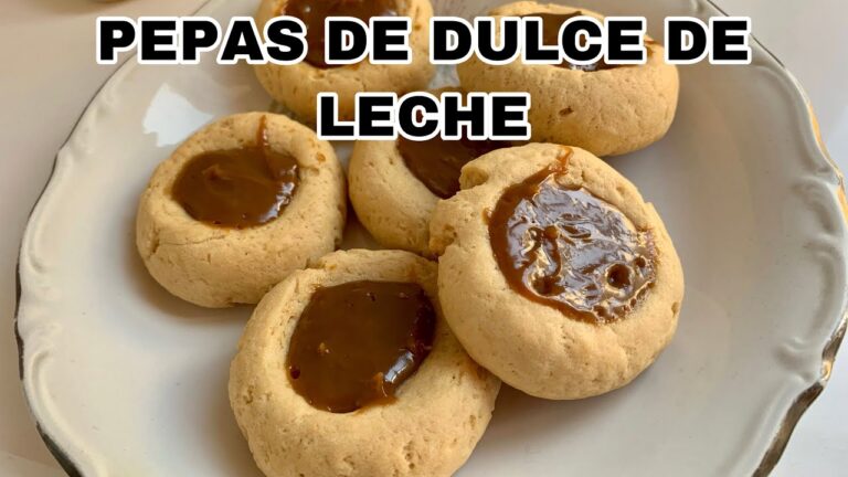 Receta Casera de Pepas de Dulce de Leche: Paso a Paso para un Postre Irresistible
