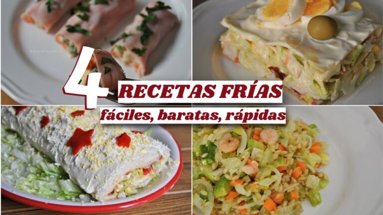 10 Recetas de Platos Fríos Fáciles y Deliciosos para Toda Ocasión