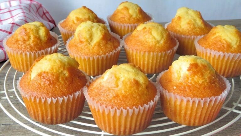 Receta Fácil y Deliciosa para 12 Magdalenas Caseras Perfectas