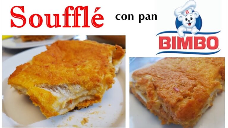 Receta F&aacute;cil de Souffl&eacute; con Pan Bimbo: Delicia en Pocos Pasos