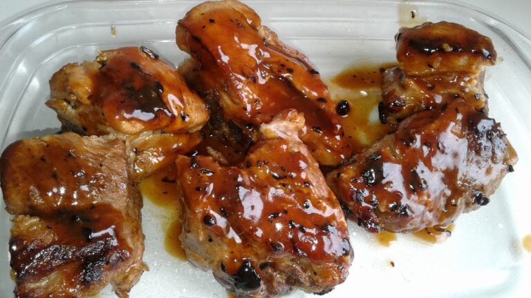 Receta Casera de Trocitos de Cerdo en Salsa BBQ: F&aacute;cil y Deliciosa